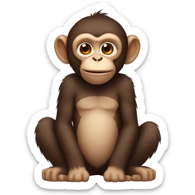 monkey sticker