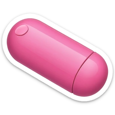 pink medication sticker