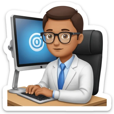 haz a un trader en su computadora sticker