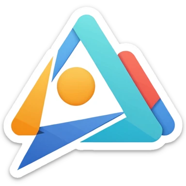 A clean and modern logo for a saas startup to get competitor teardowns with actionable steps sticker