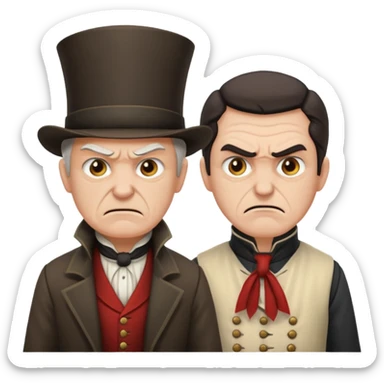 architect rivalry angry olden times sticker