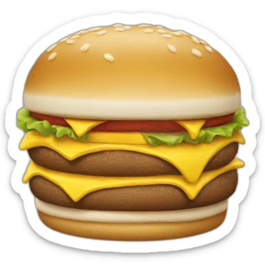 mcdonald sticker