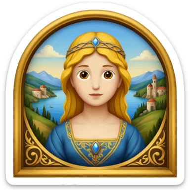 Renaissance painting
 sticker