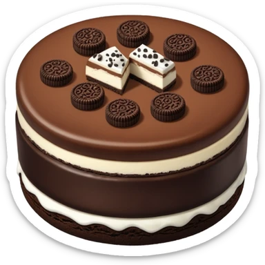 Chocolate Cheesecake Oreo sticker