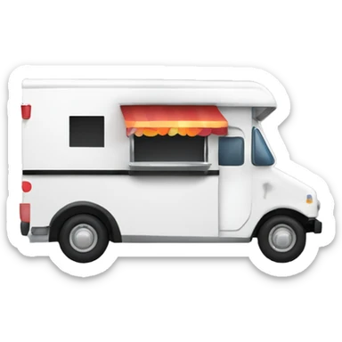  Side view food truck First Order Storm Trooper sticker