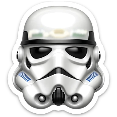 Stormtrooper Helmet  sticker