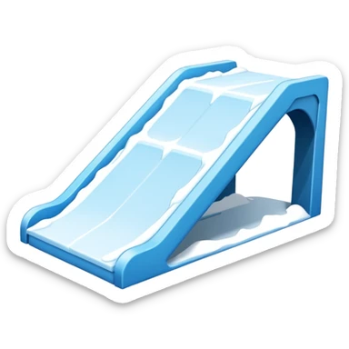 snow jibbing ramp sticker