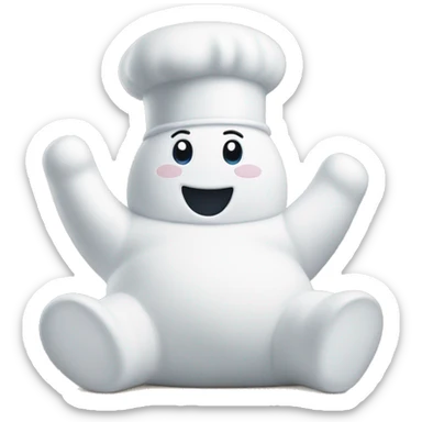 Pillsbury doughboy sticker