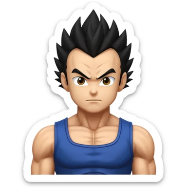 Vegeta ultra ego sticker