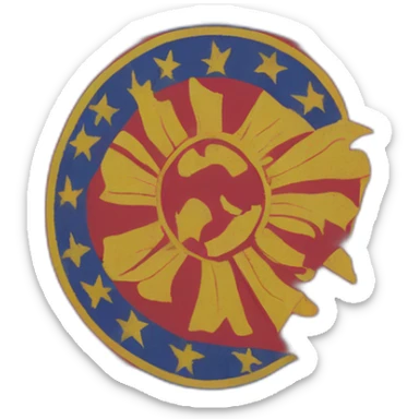 Occitan-flag sticker