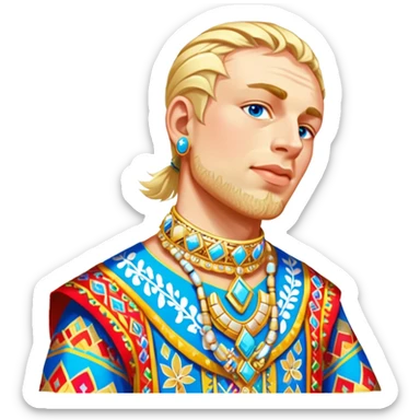 Vibrant Ceremonialist sticker