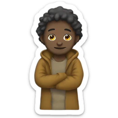 Amine beggar sticker