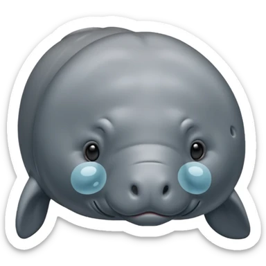 love manatee sticker