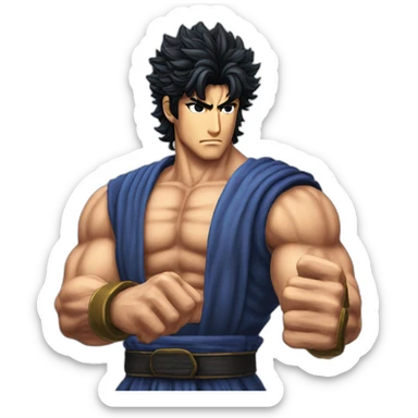 kenshiro hokuto no Ken ok hand sticker