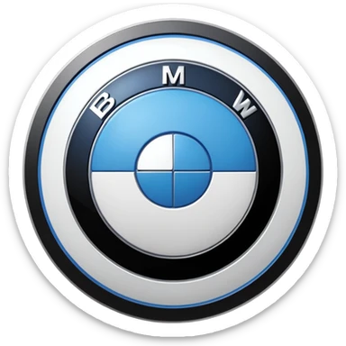 Convert bmw logo to emoji as it is sticker