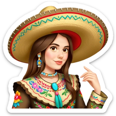 Charro Performer sticker