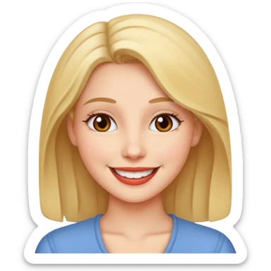 Carita enamorada sticker