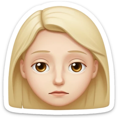 Fatigué avec des pores sticker