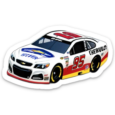 Chevrolet SS NASCAR sticker