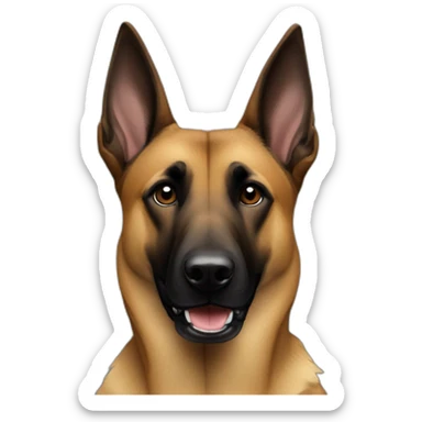 belgian romanian malinoise sticker