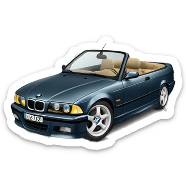 Bmw e36 sticker