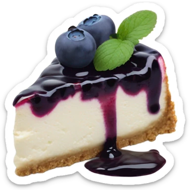 Blueberry Cheesecake  sticker