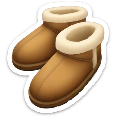 UGG slippers  sticker