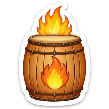 SHAMAN DRUM FIRE sticker