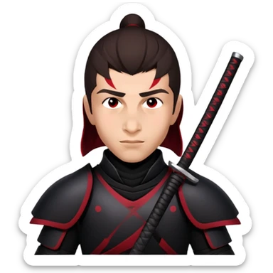 Shadow Samurai sticker