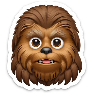 Chewbacca sticker