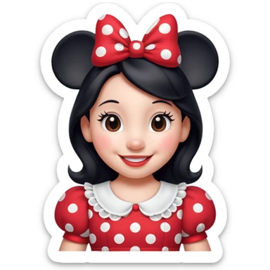 Minnie sticker