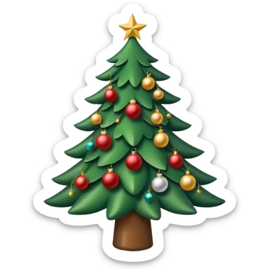 Arbol de navidad sticker