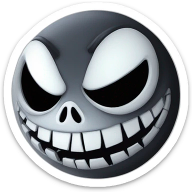 Jack Skellington Tim Burton sticker