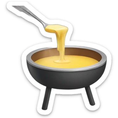 Fondue sticker