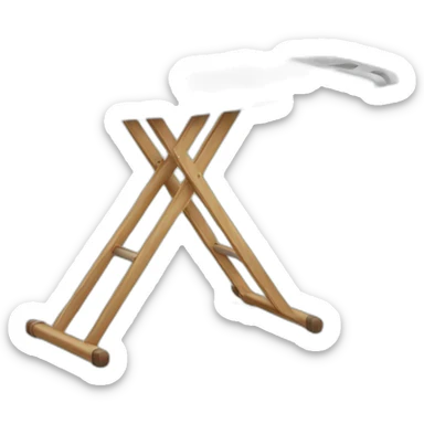 ironing board sticker