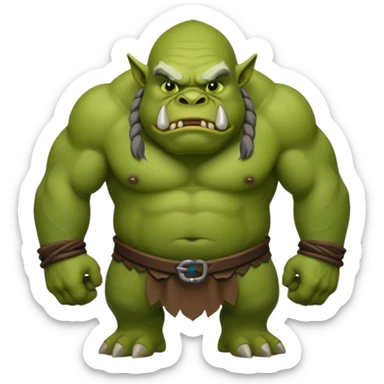 ogre  sticker
