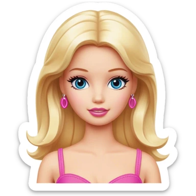 Barbie sticker