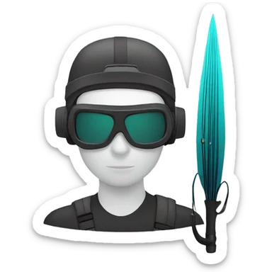 Spearfishing sticker