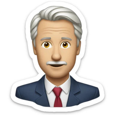 Petr Pavel president of the czech republic sticker