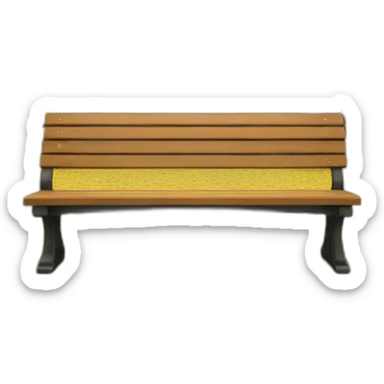 Benches sticker