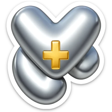 Un cadera para uso medico sticker