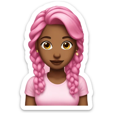 cute that girl vibes, pink cute things. sticker