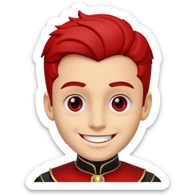 Alastor from has bazbin hotel sticker