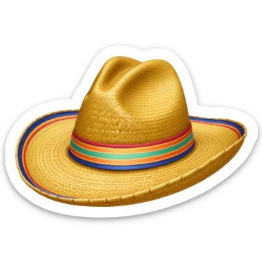 un solo sombrero sticker