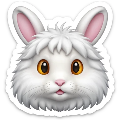 bunny sticker