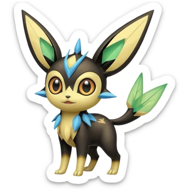 Amaura-Celebi-Umbreon-Victini-fusion sticker
