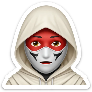 Ku klux klan full hood no face  sticker