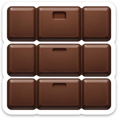 chocolate bargerm sticker