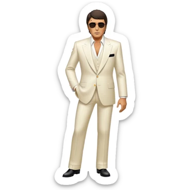 fullbody Tony Montana Suit sticker