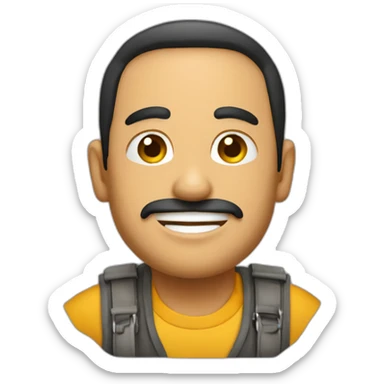 vendedor de casas sticker